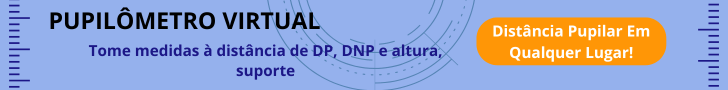 Tome medidas à distância de DP, DNP e altura, suporte